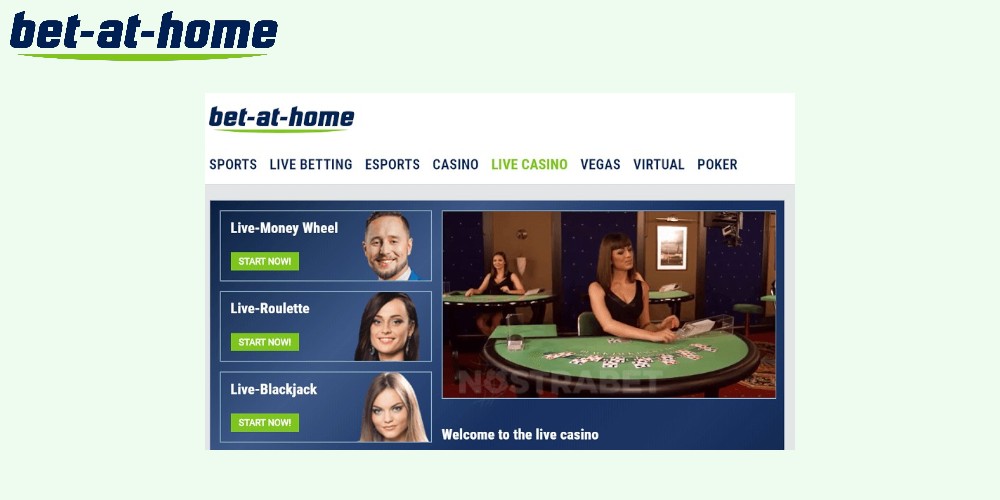 Bet-at-Home Live Casino – Echter Nervenkitzel mit Live-Dealern